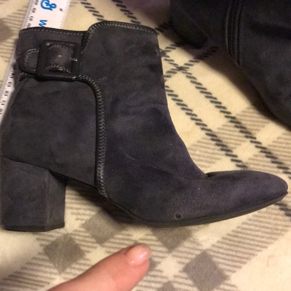 White Mountain blue suede boots - Picture 8 of 8